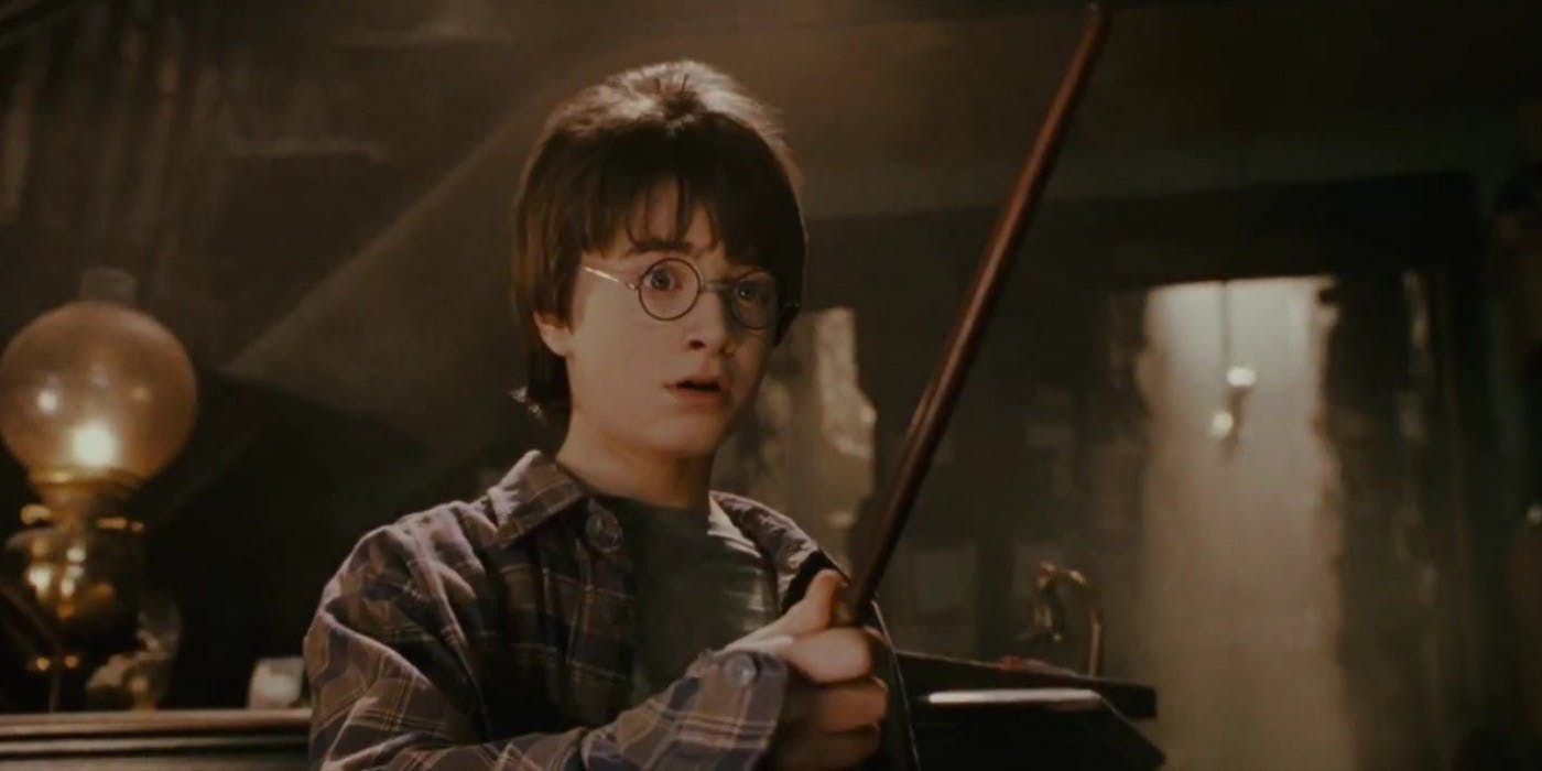 Harry Potter gets his wand at Ollivander's