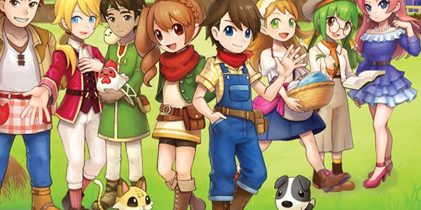 Harvest Moon Mad Dash Characters