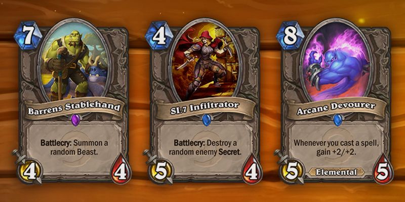 Hearthstone New Classic Cards
