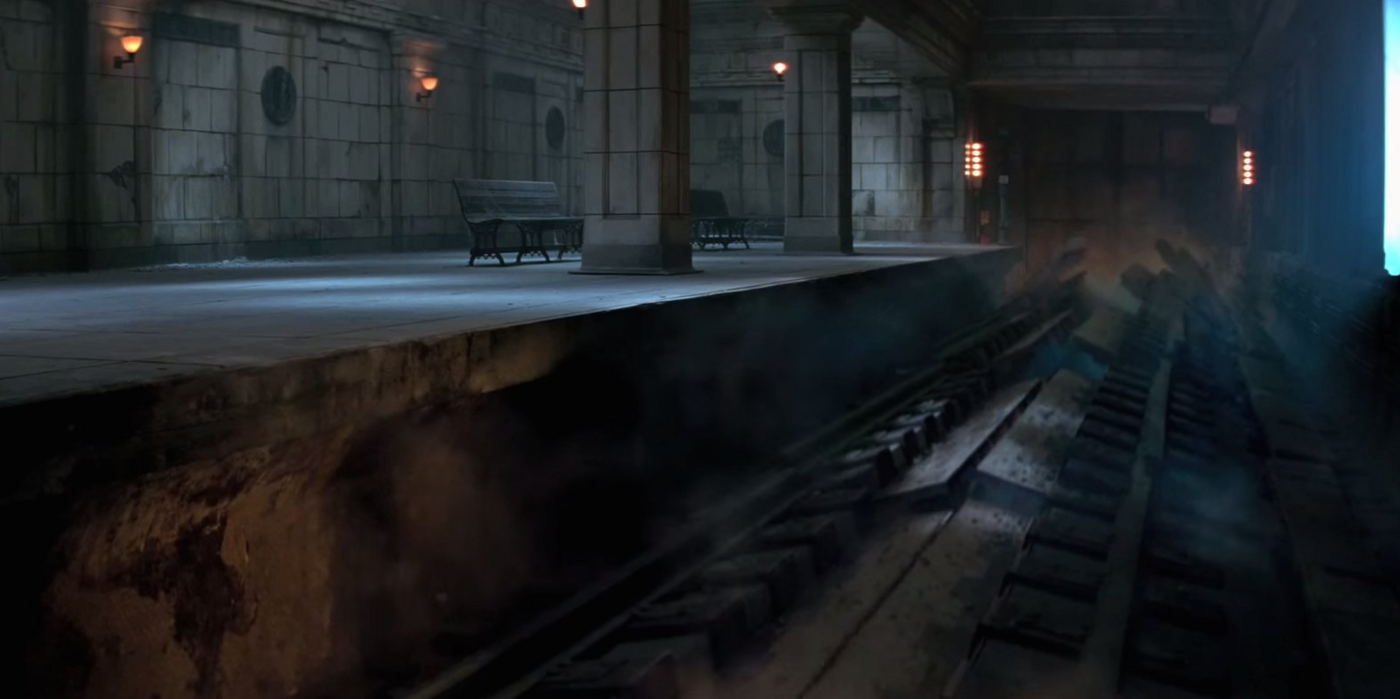 Hidden Subway station