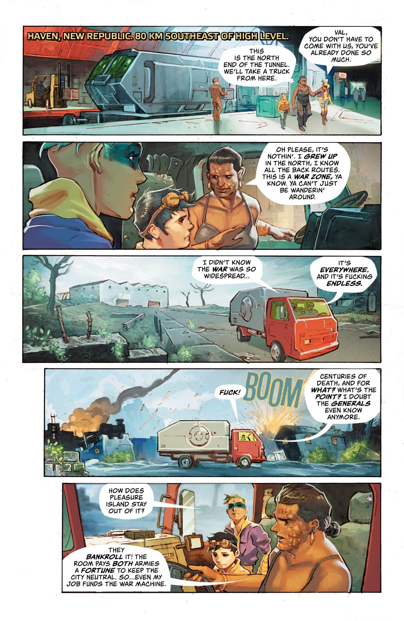 High Level 5 Comic Preview 2