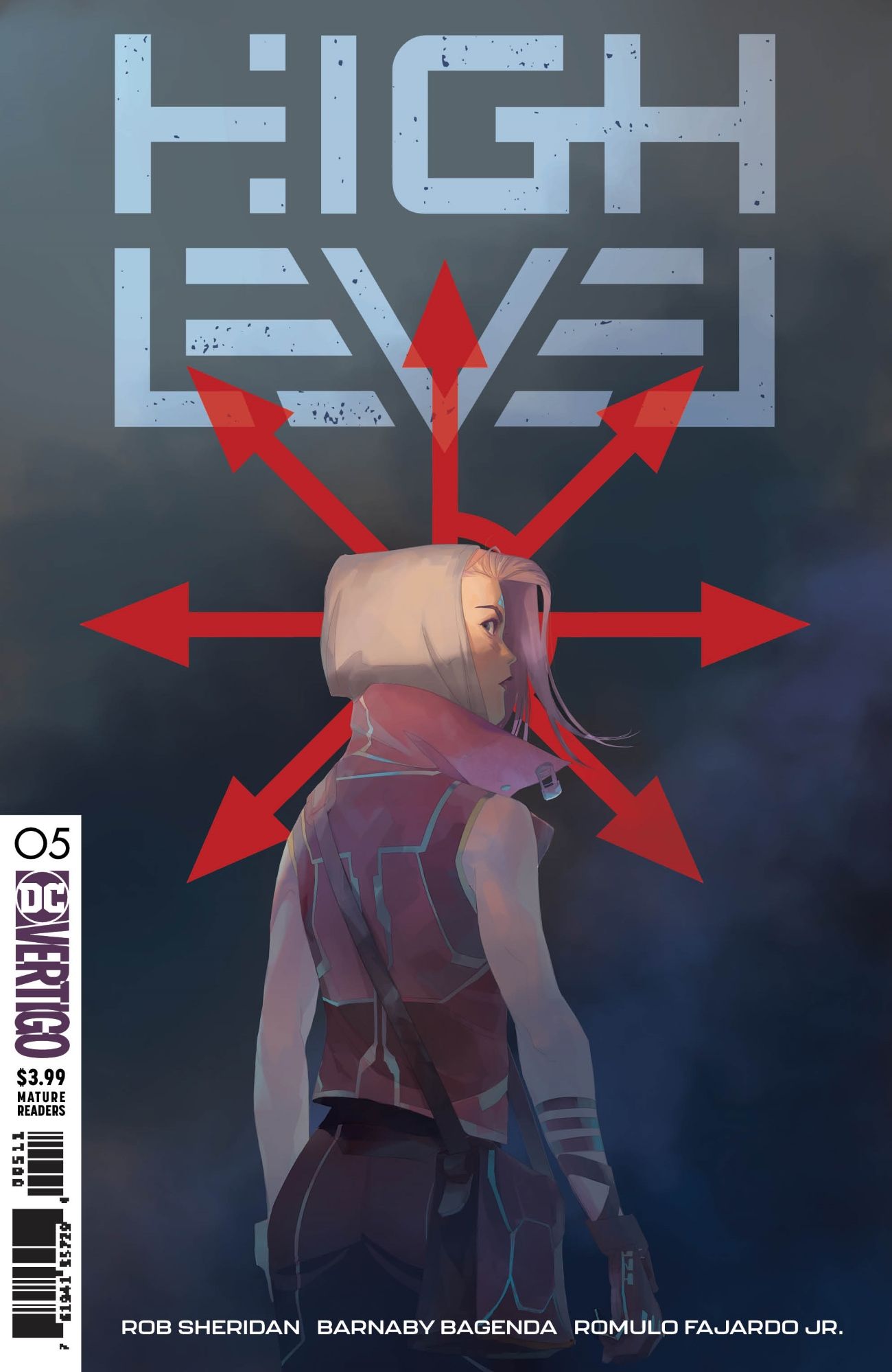 High Level Comic 5 Cover