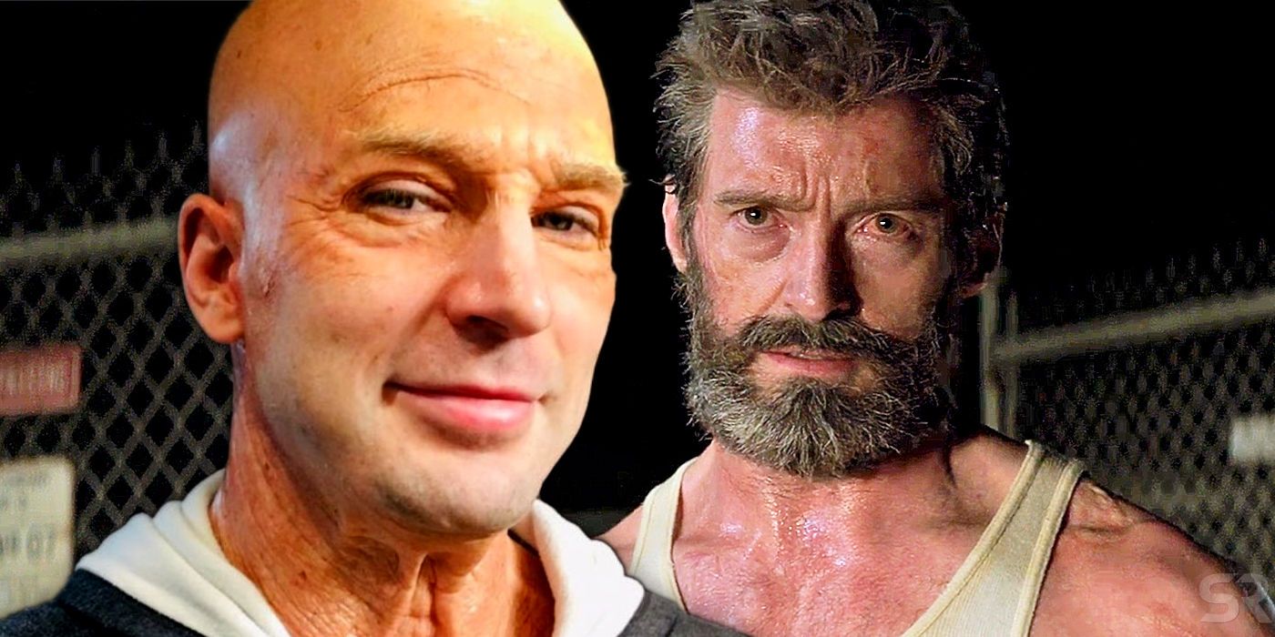 Hugh Jackman as Wolverine in Logan and Chris Evans as Old Man Cap in Avengers Endgame