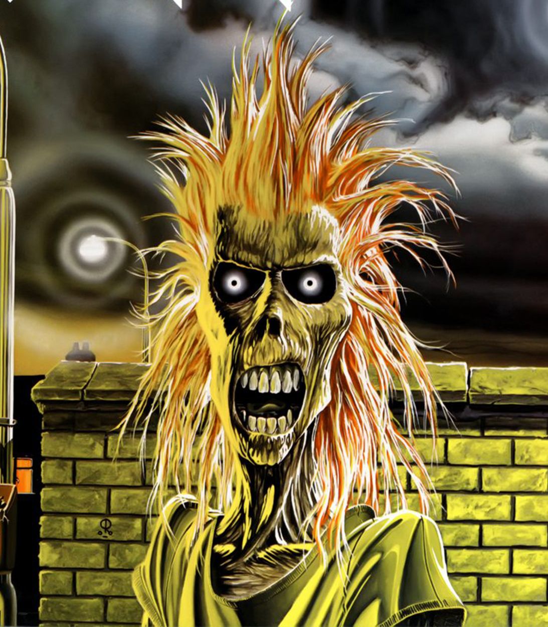 Iron Maiden Album Art - Vertical
