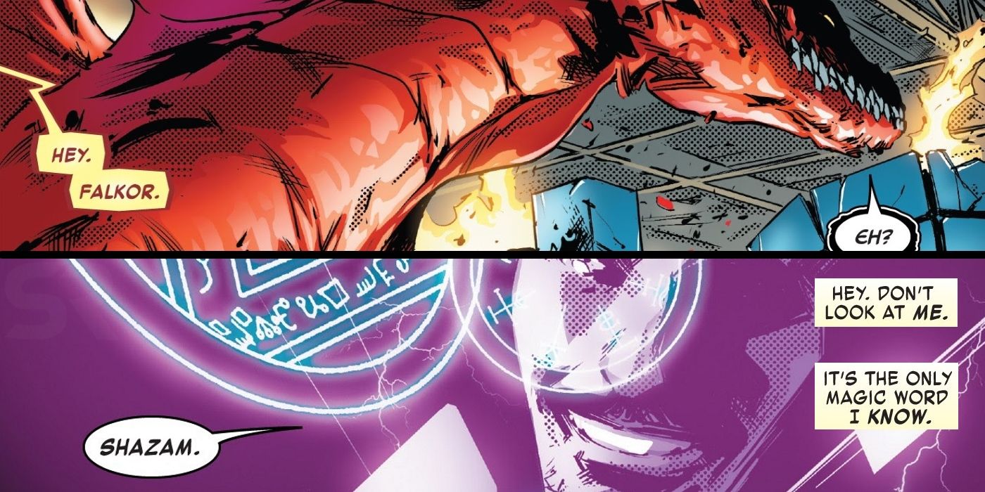 Iron Man Comic Shazam Magic Word