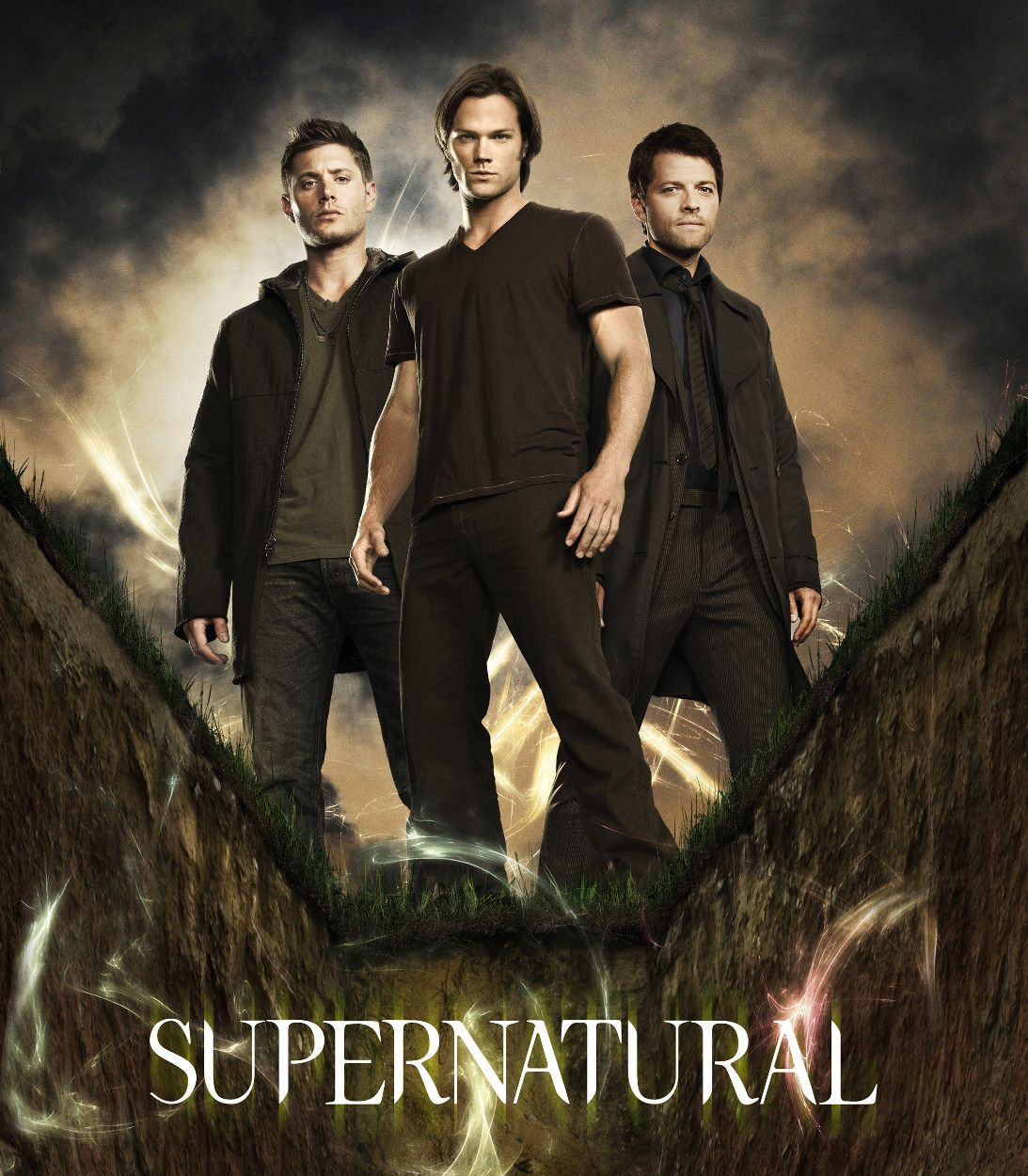 Jared Padalecki, Jensen Ackles and Misha Collins In Supernatural