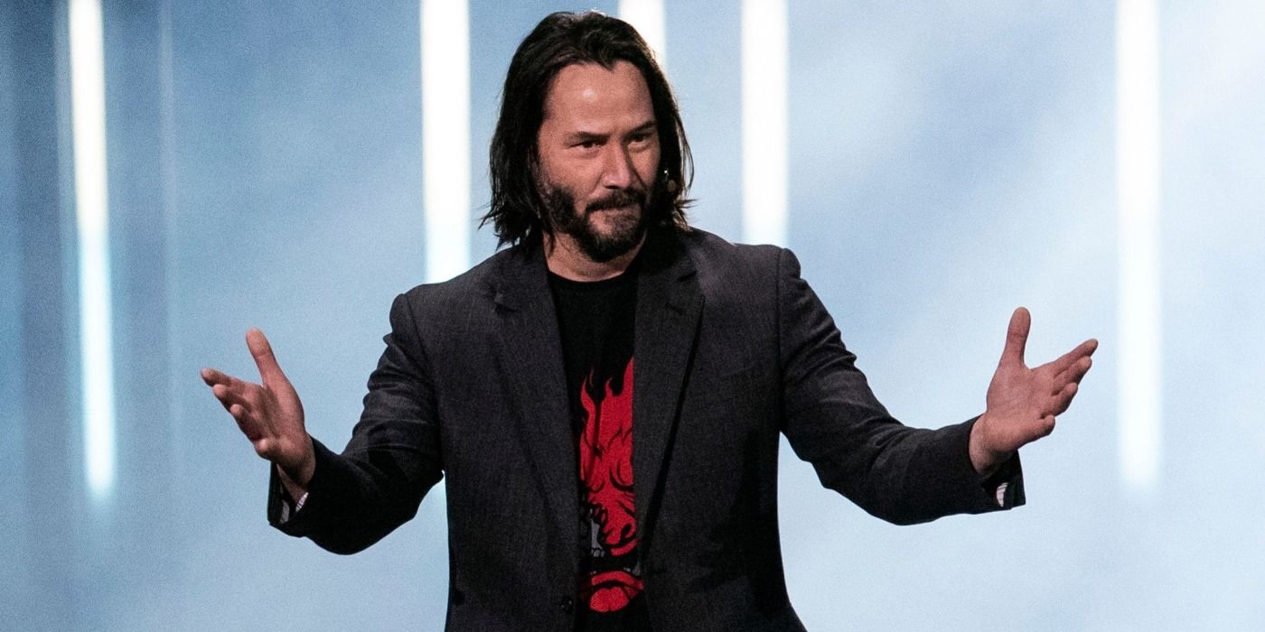 Keanu Reeves E3 cover