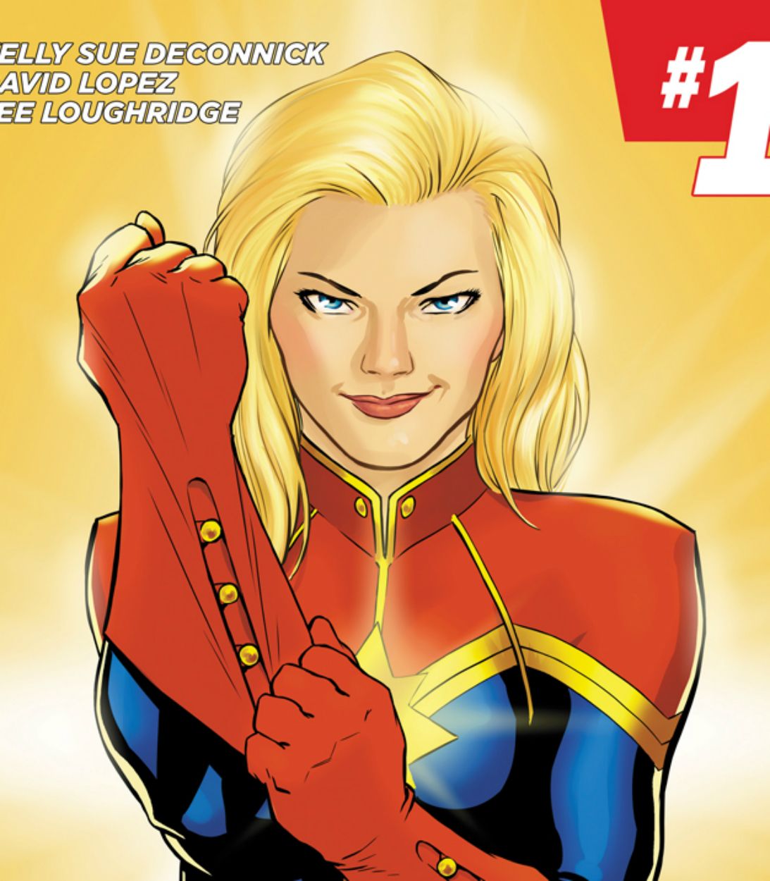 Kelly Sue DeConnick Captain Marvel Vertical