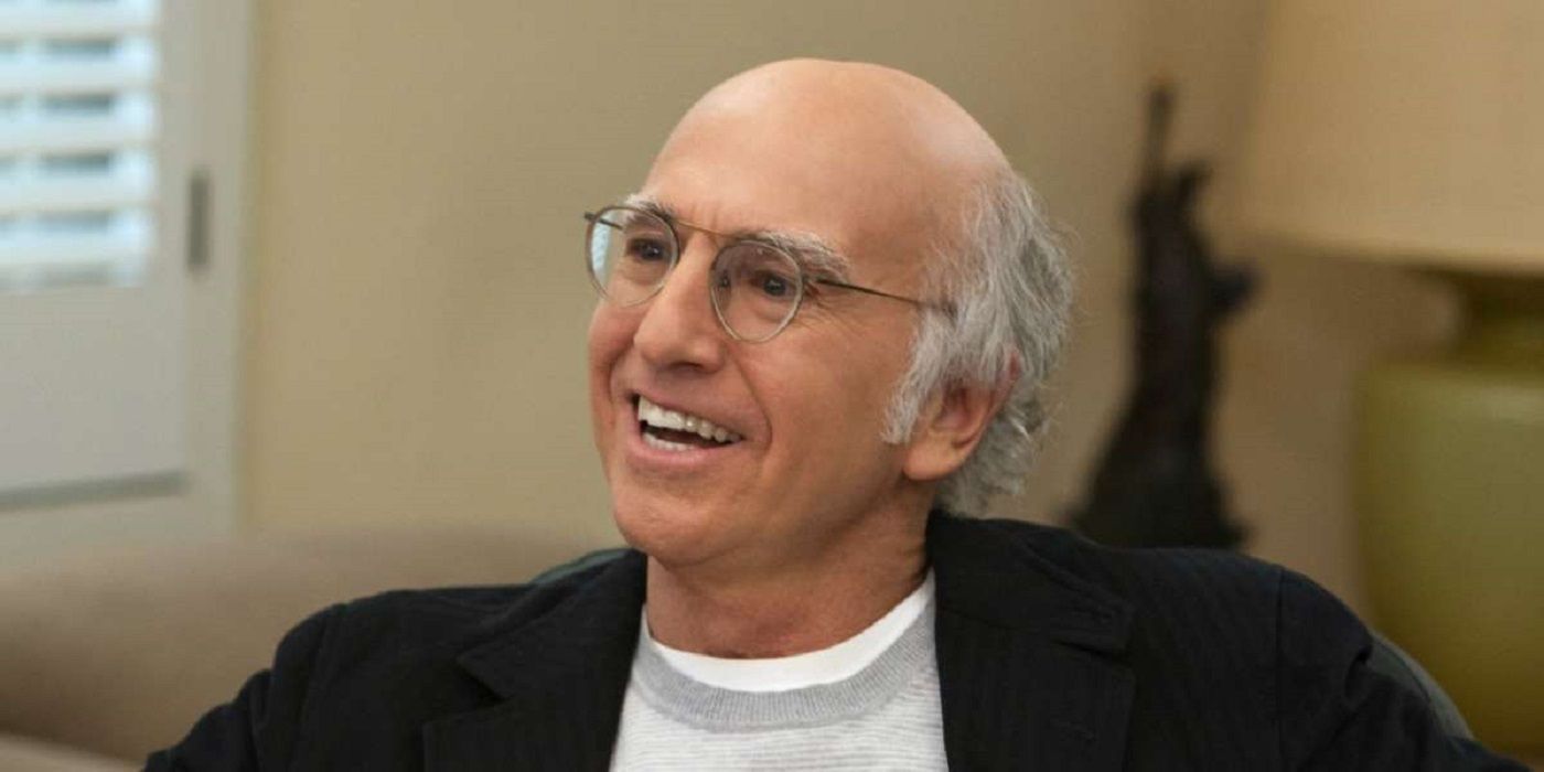 Larry David Smiling Curb your enthusiasm
