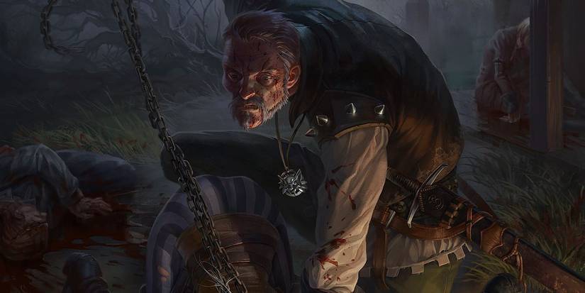 Leo Bonhart capturing Ciri in The Witcher books.