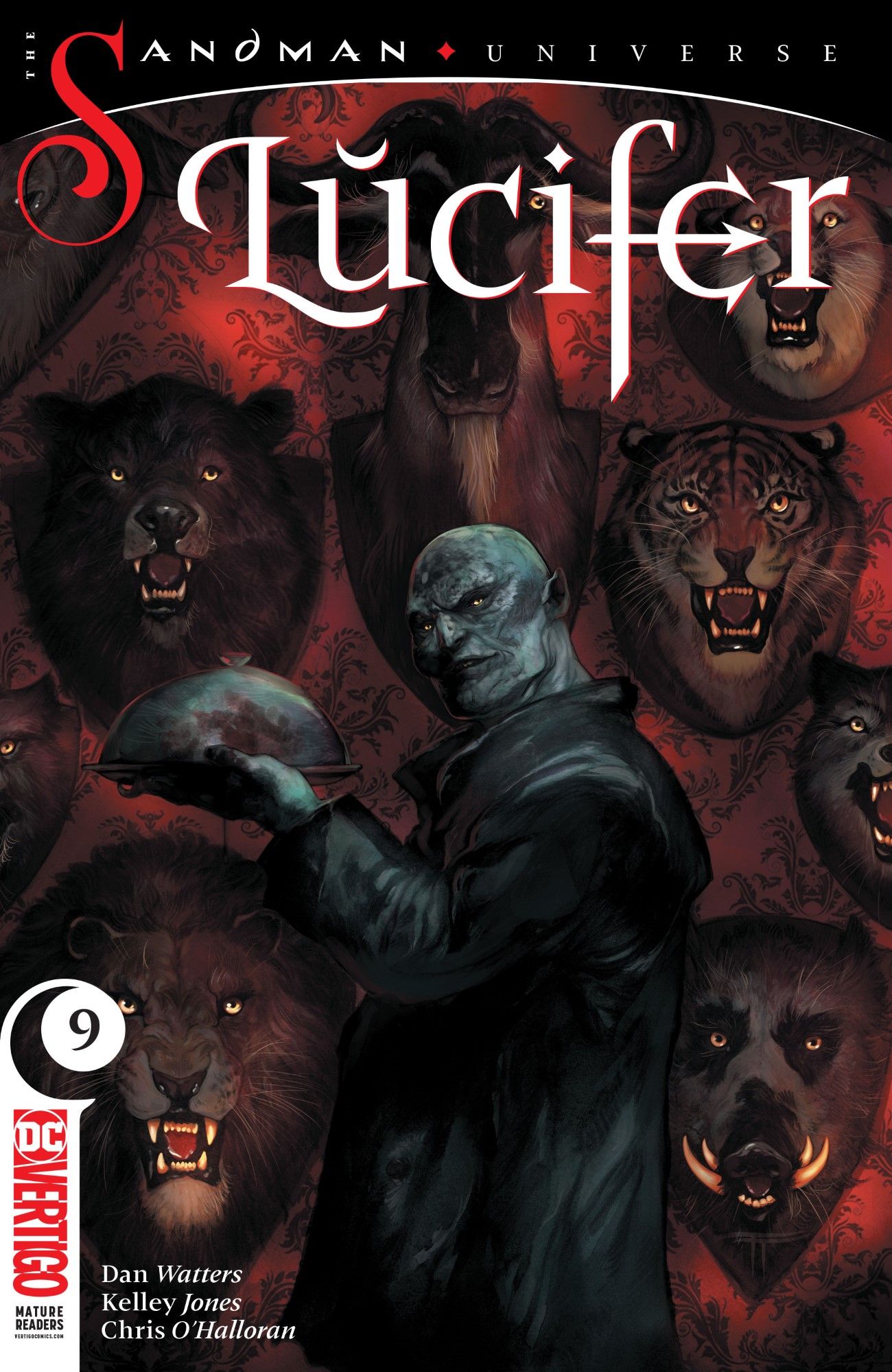 Lucifer Comic 9 Cover Art