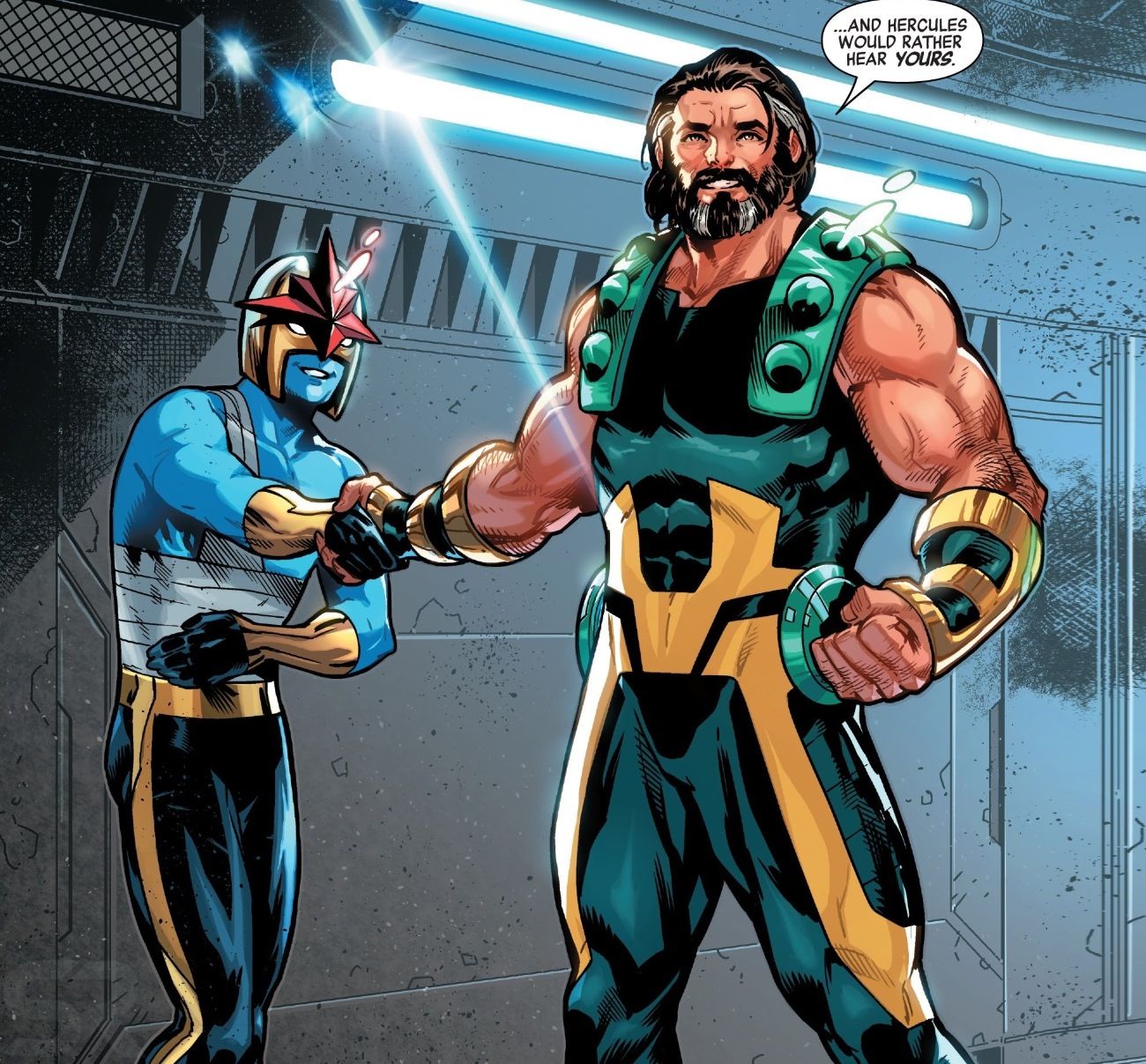 Marvel Comics New Hercules Design