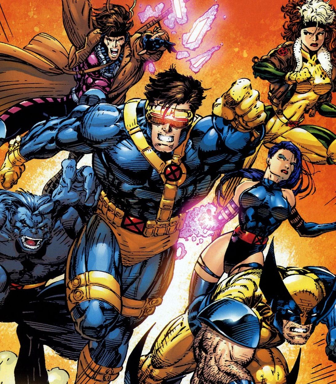 Marvel Comics The X-Men Vertical