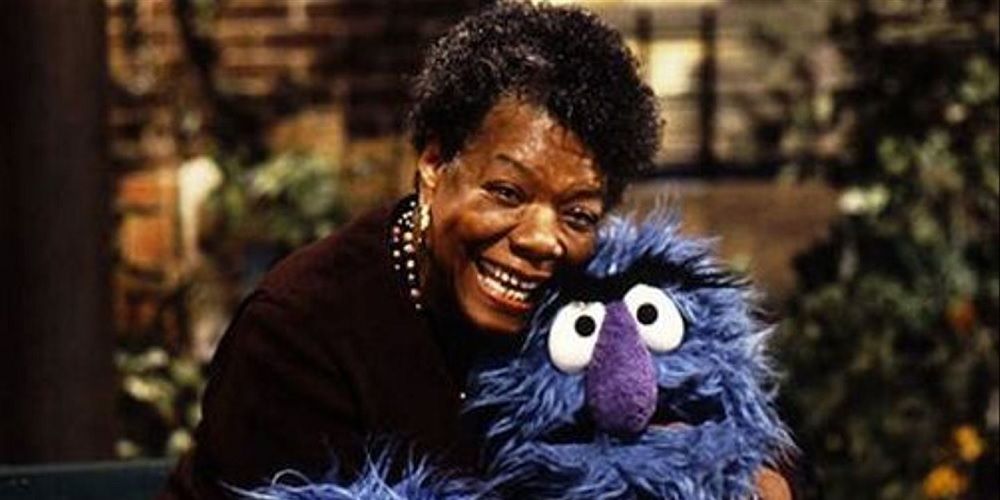 Maya Angelou on Sesame Street