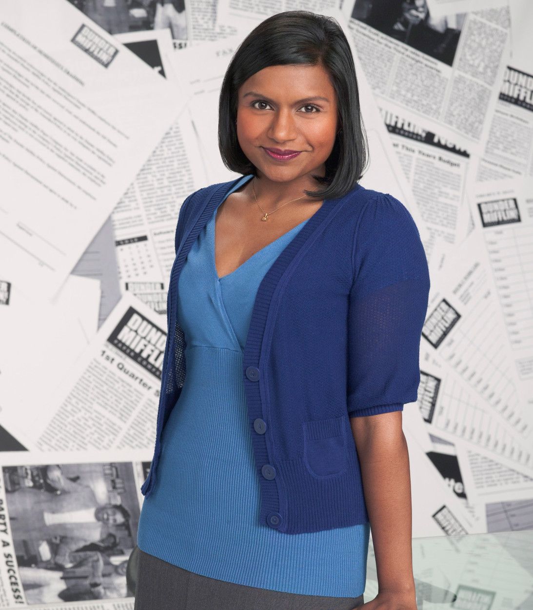 Mindy Kaling as Kelly on The Office