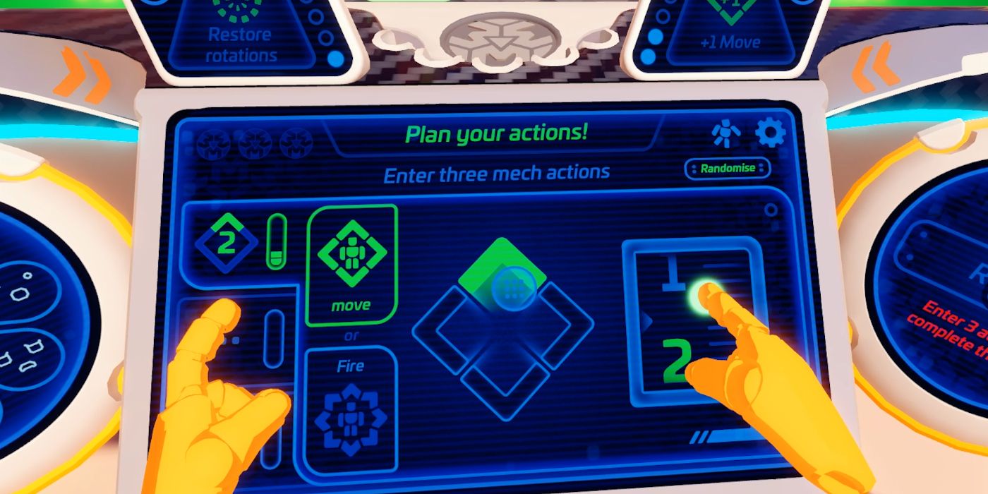 Mini-Mech Mayhem PS VR Review Controls