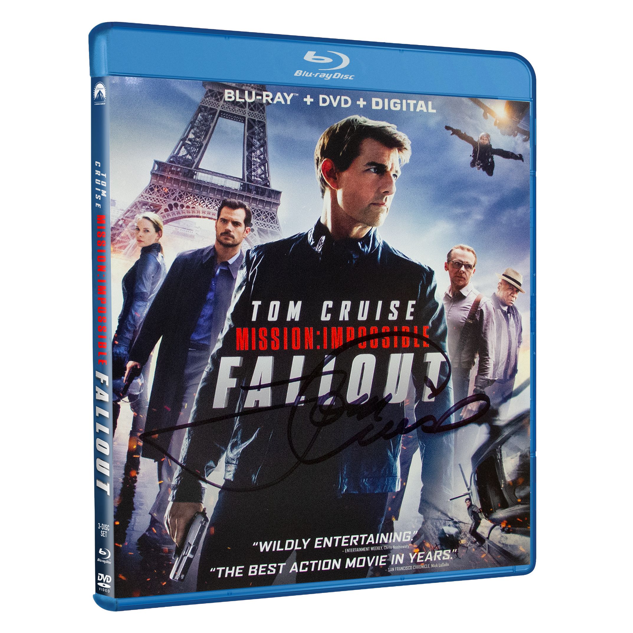 Mission Impossible Fallout Signed by Tom Cruise