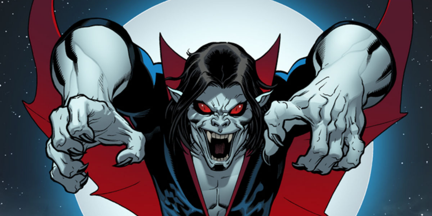 Morbius prepares to attack in Marvel Comics.
