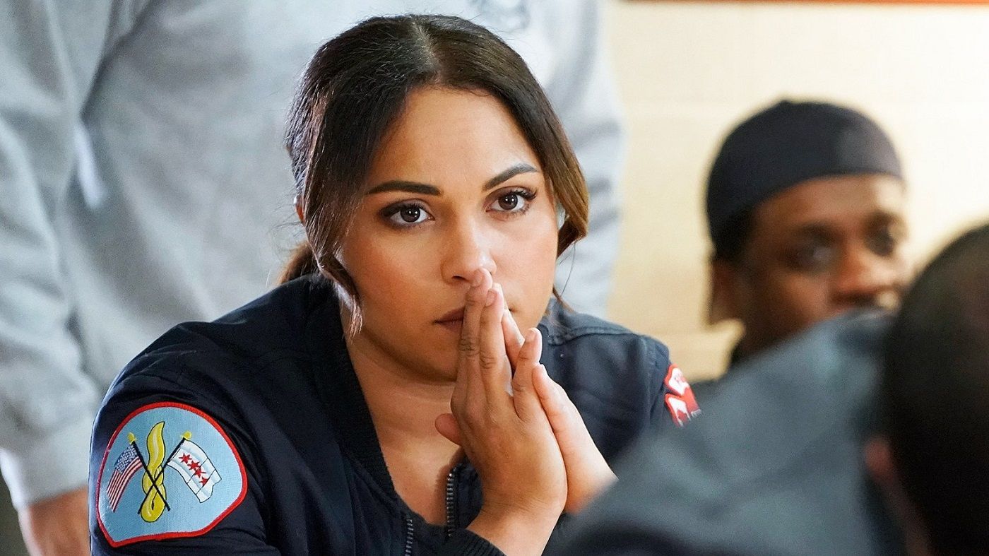 Gabby in conversation on Chicago Fire