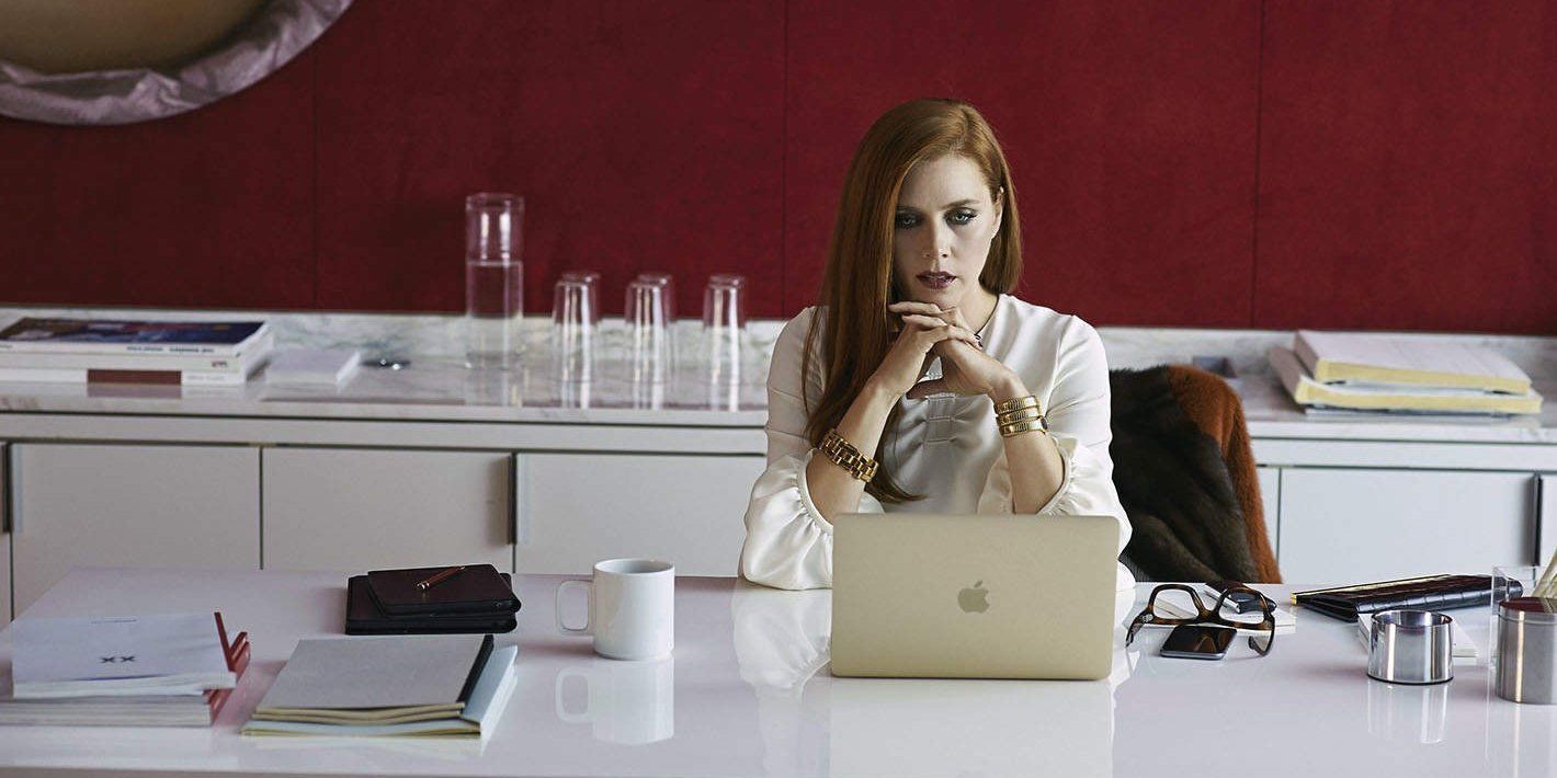 Susan Morrow at her office in Nocturnal Animals