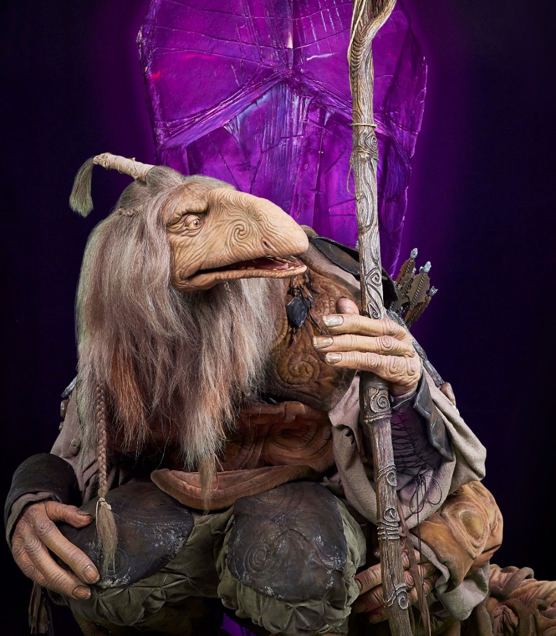 Olafur Darri Olafsson as The Archer in Dark Crystal Age of Resistance Vertical