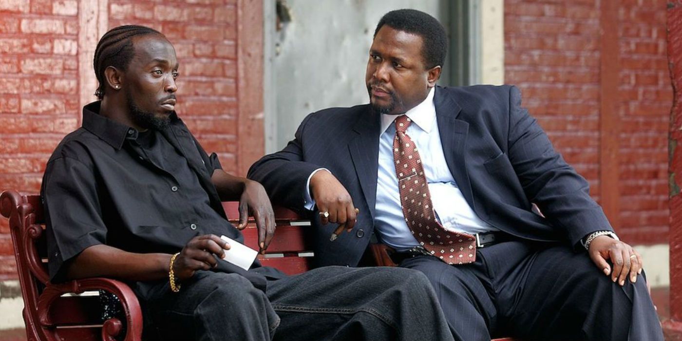 Omar and Bunk in The Wire