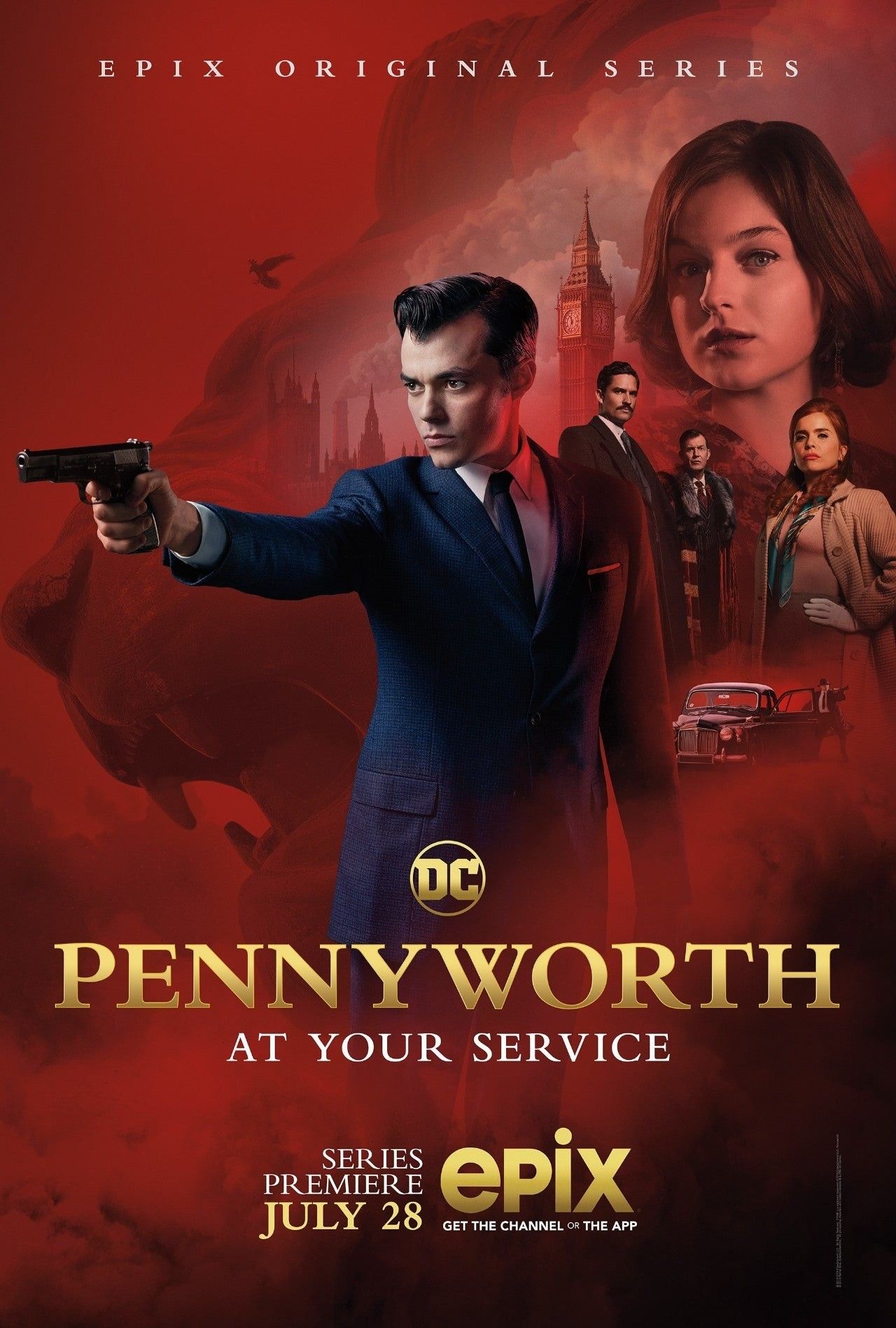 Pennyworth TV show poster