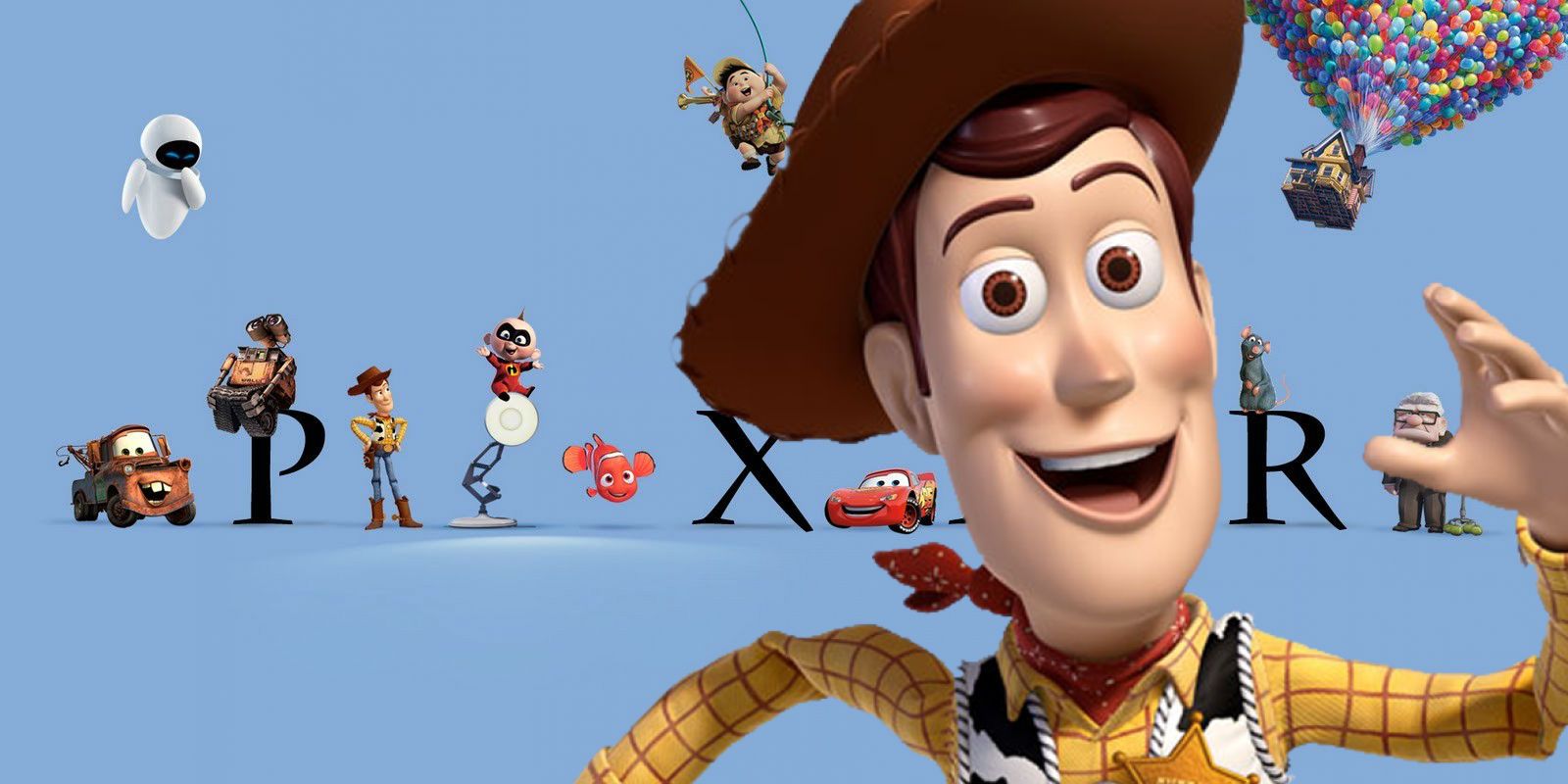 Pixar Movies Logo Woody