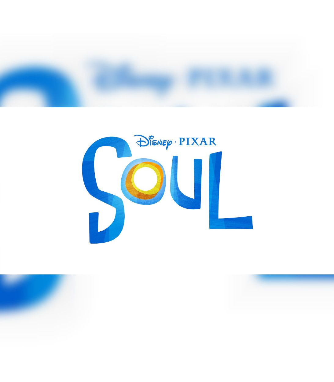 Pixar Soul Logo White Vertical