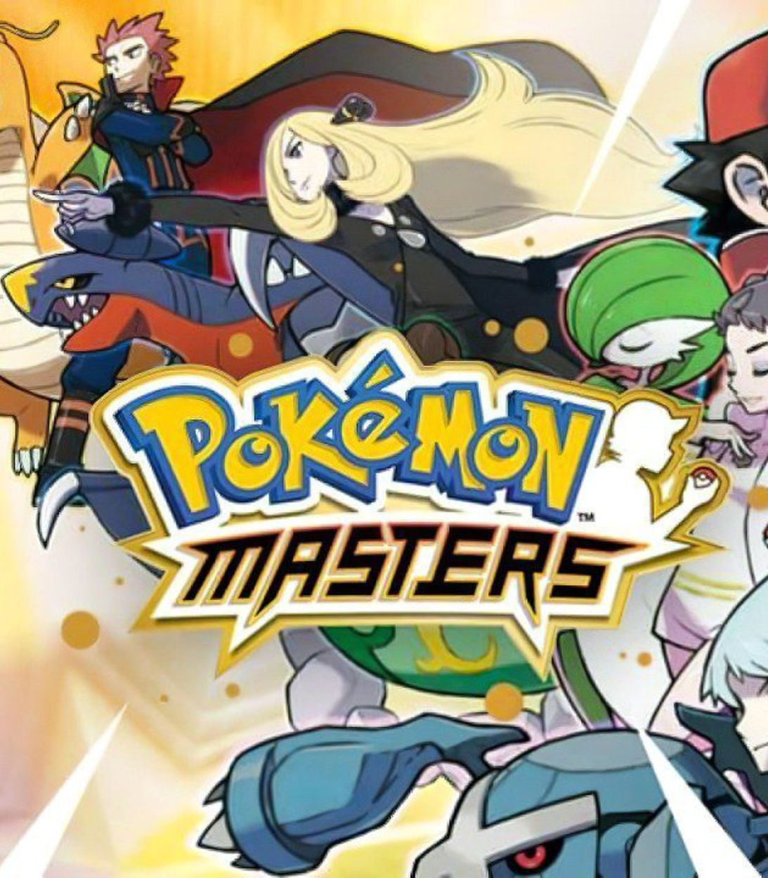 Pokemon Masters Logo Vertical