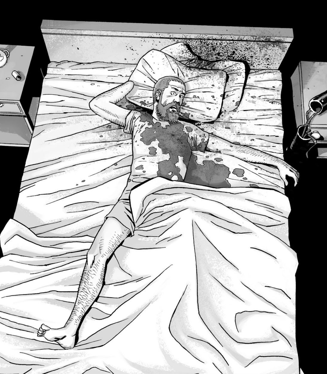 Ricks death in The Walking Dead comics