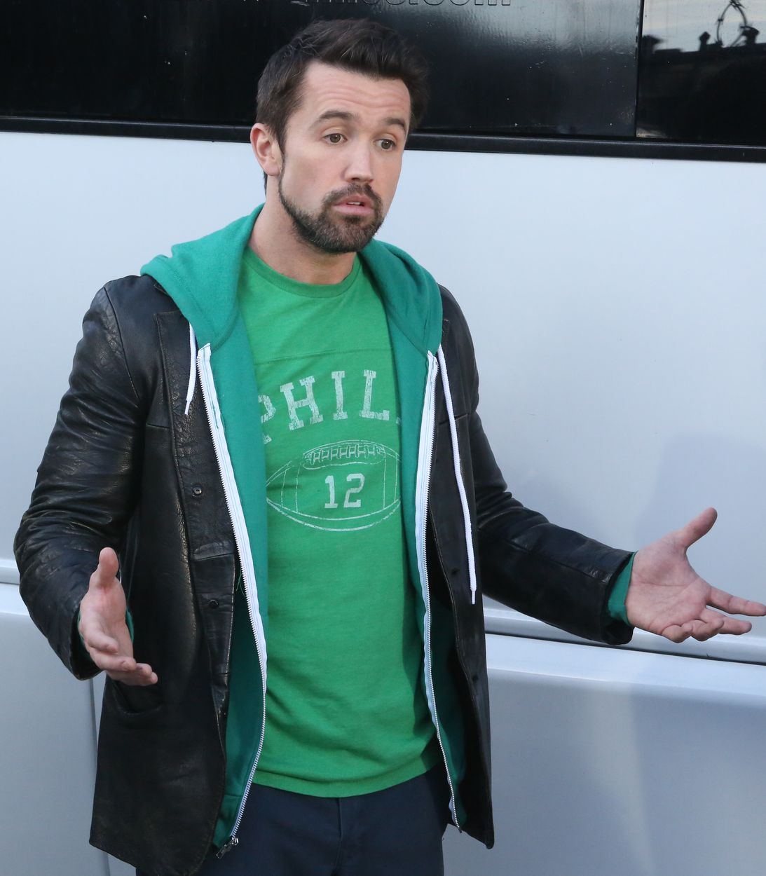 Rob McElhenney in It's Always Sunny Vertical