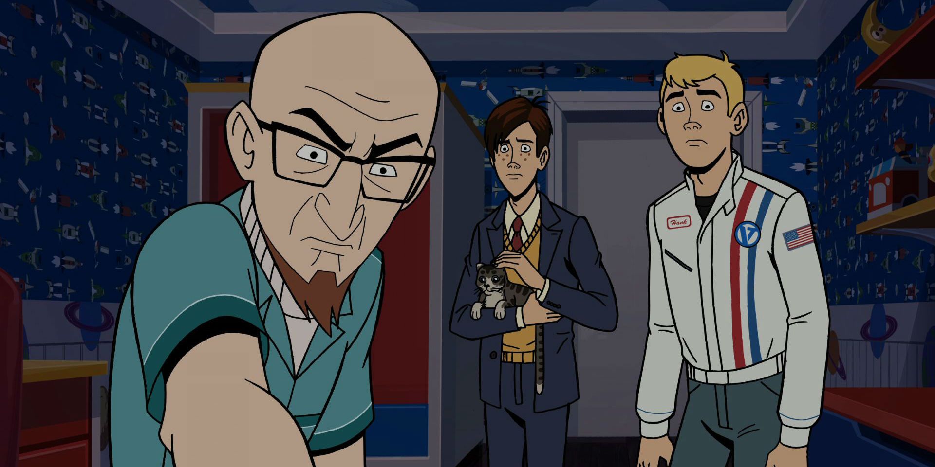 Rusty Dean Hank Venture on The Venture Bros season 7