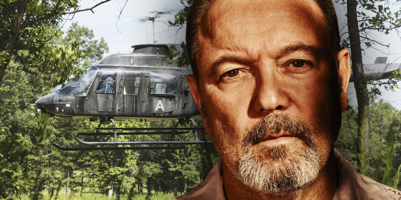 Salazar and the Helicopter in Fear The Walking Dead