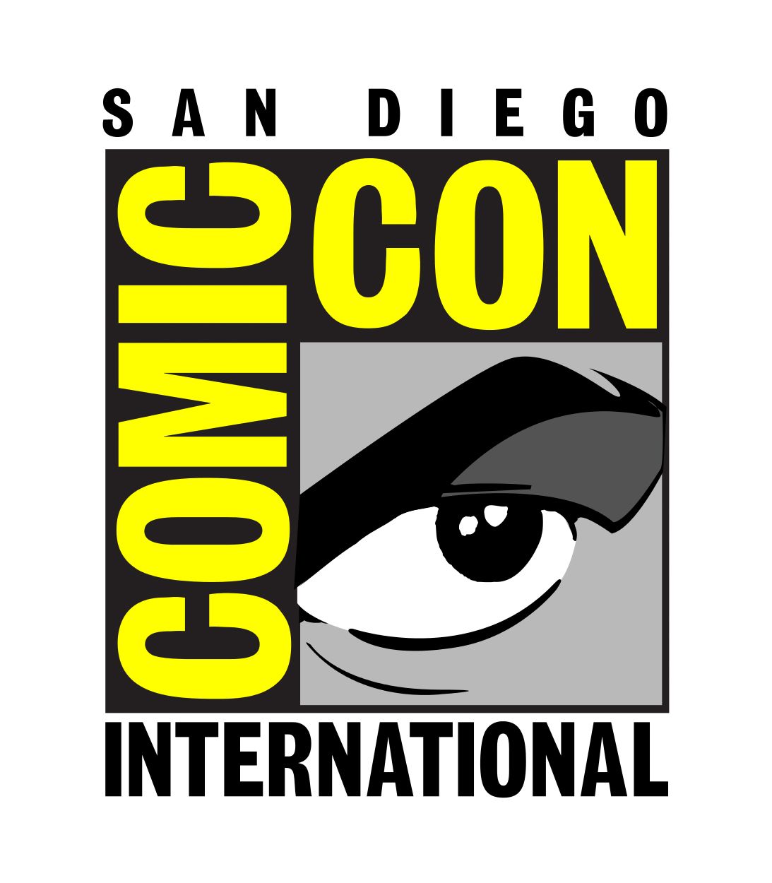 San Diego Comic Con SDCC Logo Vertical