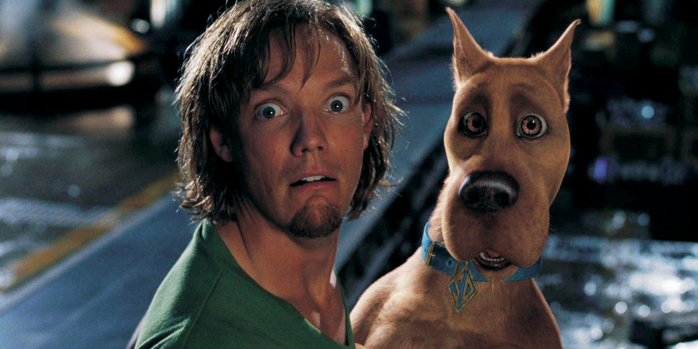 Shaggy and Scooby-Doo in live-action