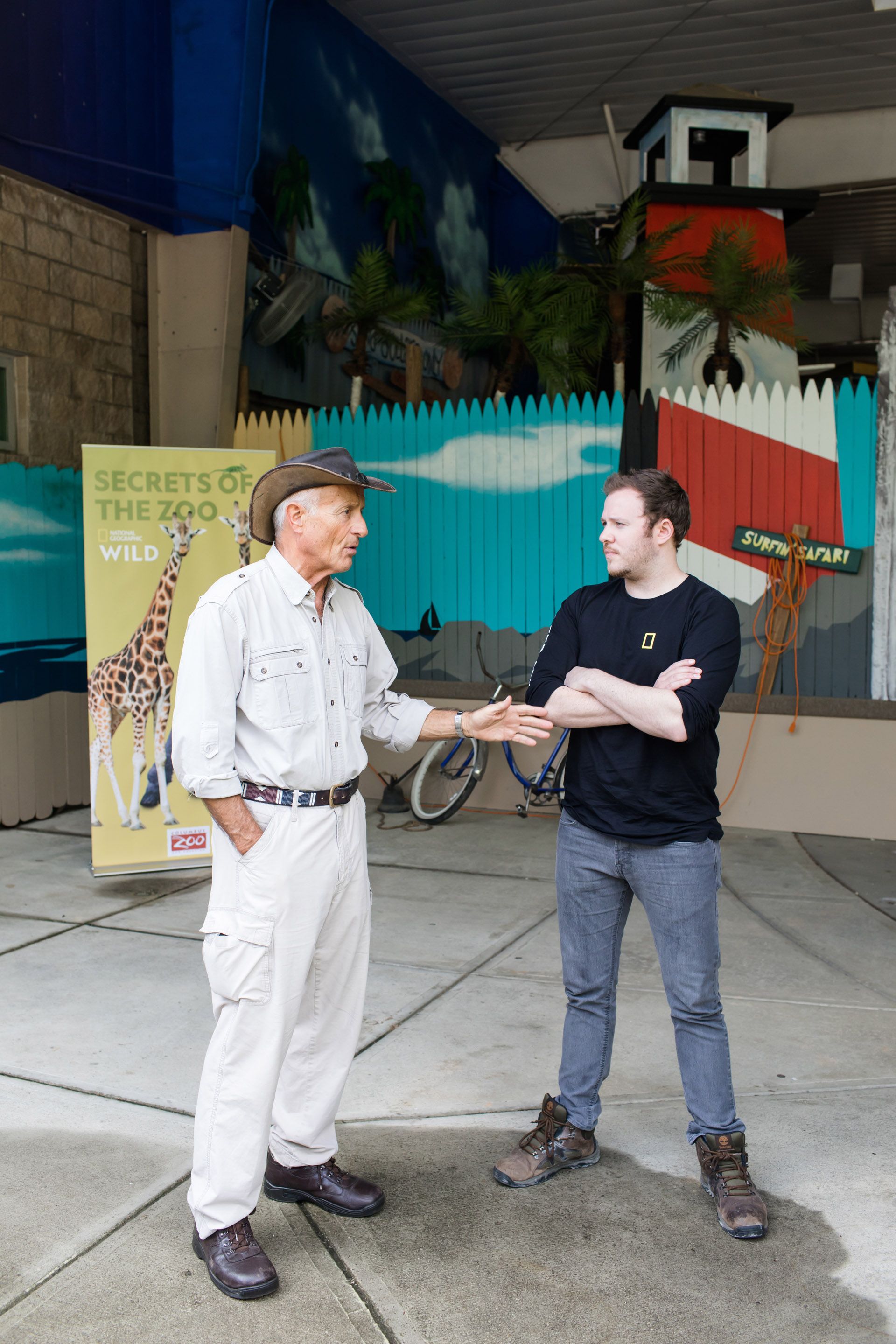 Secrets of the Zoo Season 2 Press Trip - Rob Keyes chats with Jack Hanna