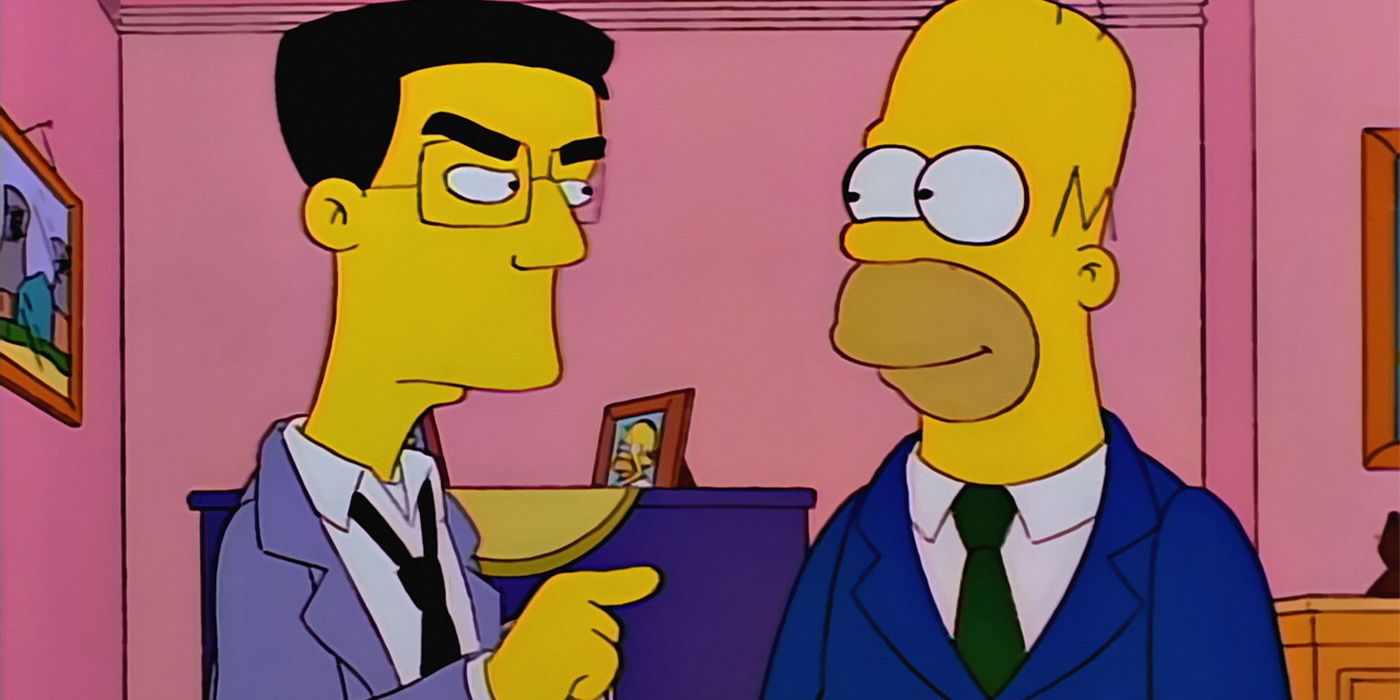 Simpsons Frank GRimes