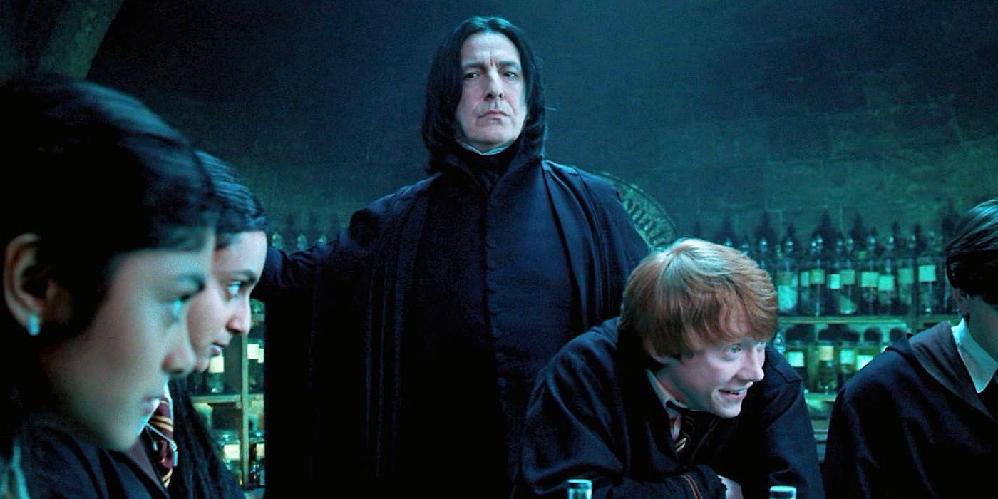 Snape Ron Harry potter