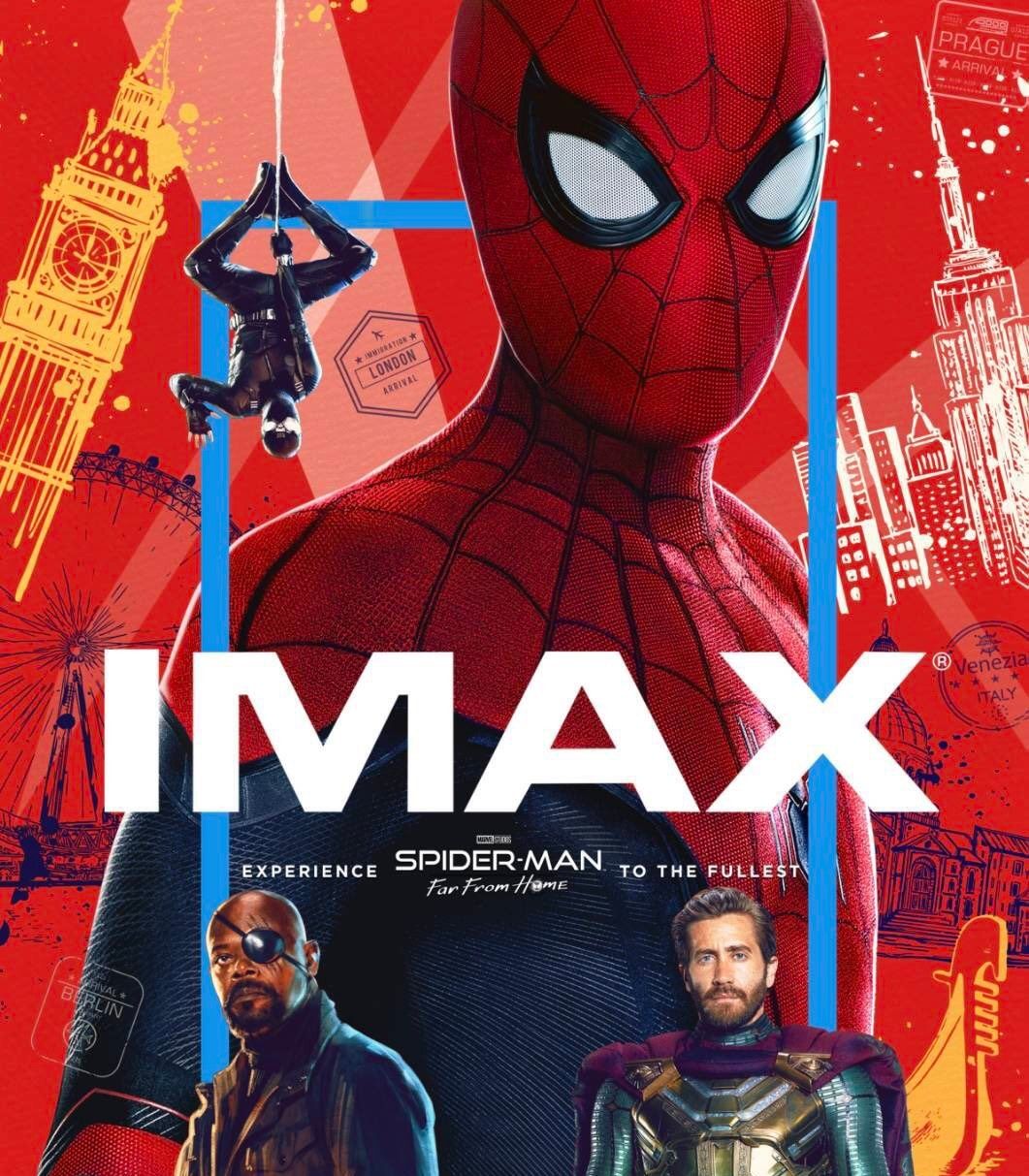 Spider-Man Far From Home IMAX Poster Vertical