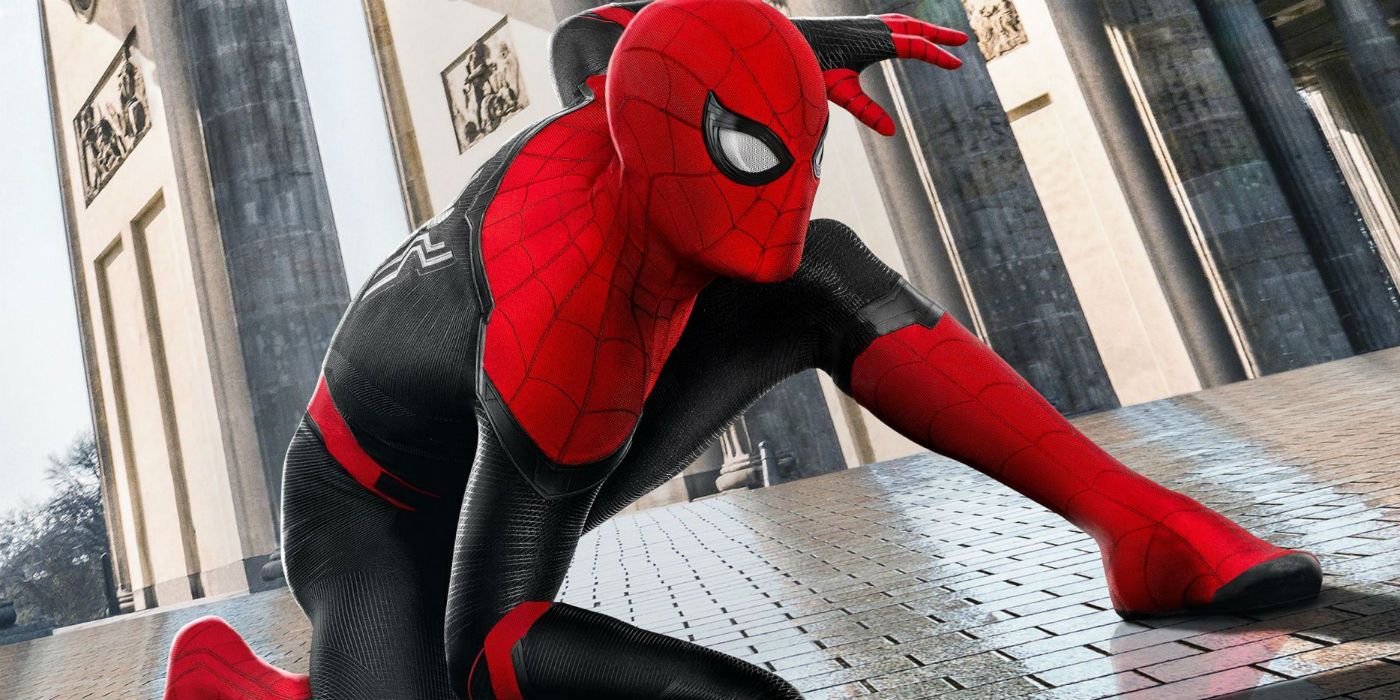 Spider-Man Far From Home Red and Black Suit