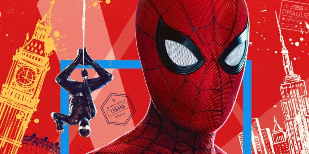 Spider-Man Far From Home poster IMAX