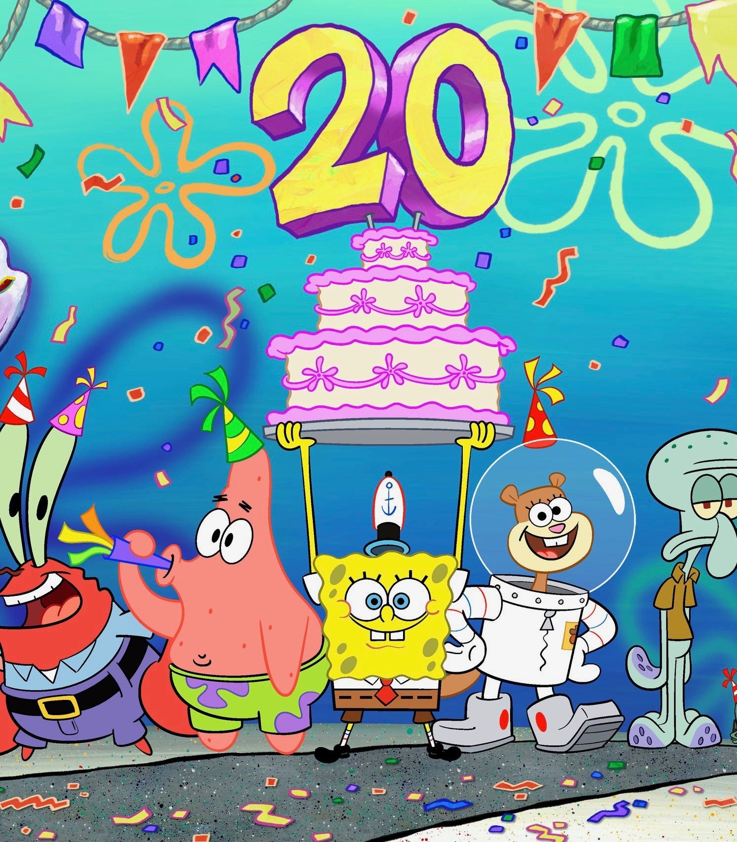 SpongeBob SquarePants 20th Anniversary Vertical TLDR