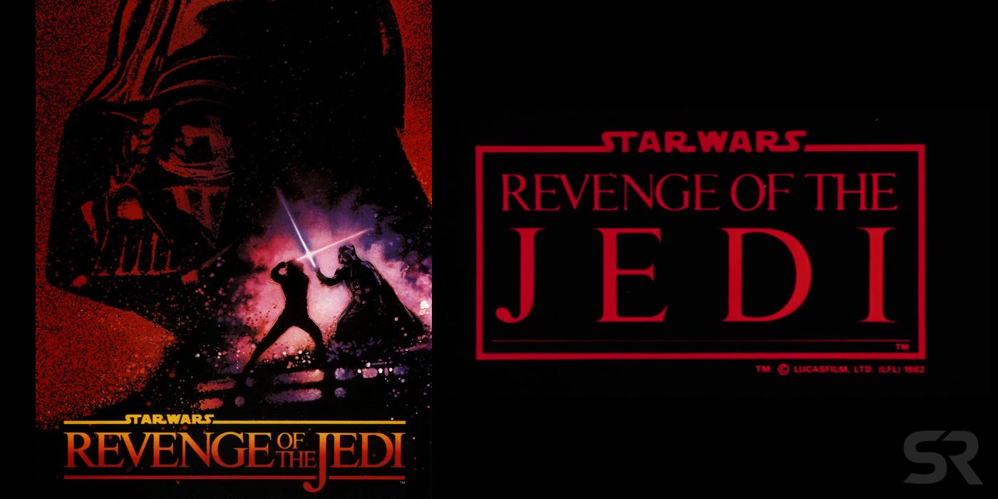 revenge of the jedi movie poster