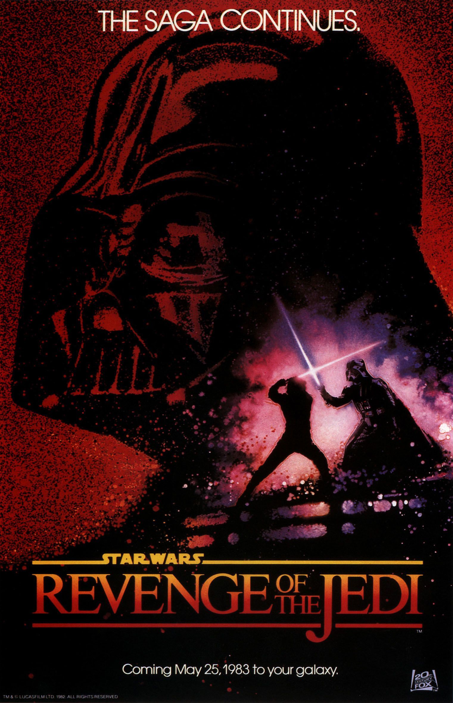 Star Wars Revenge of the Jedi Poster