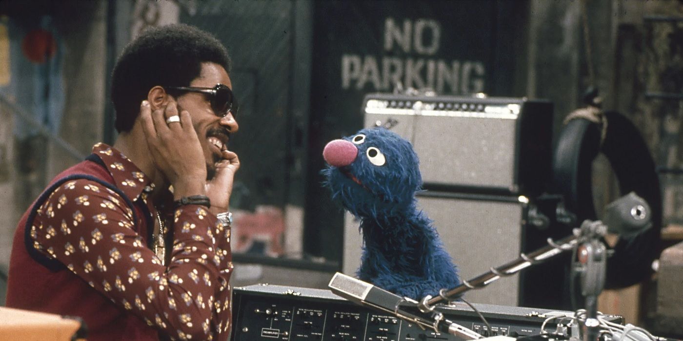Stevie Wonder on Sesame Street
