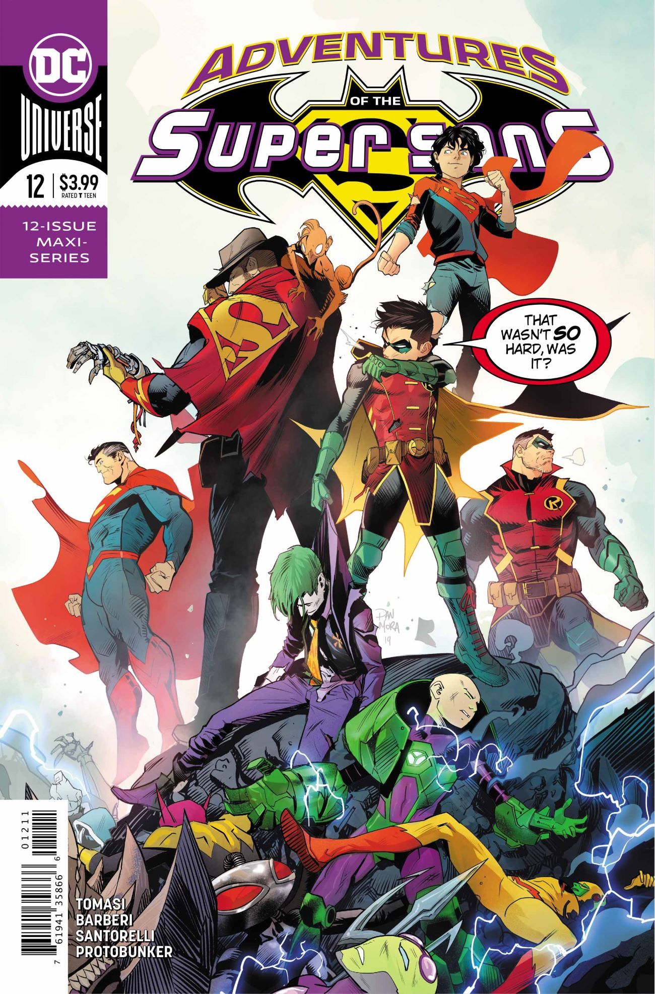 Super Sons 12 Comic Cover