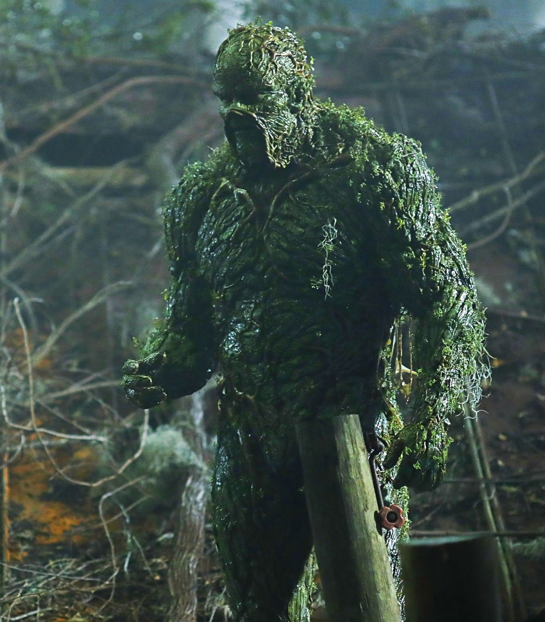 Swamp Thing Suit Vertical