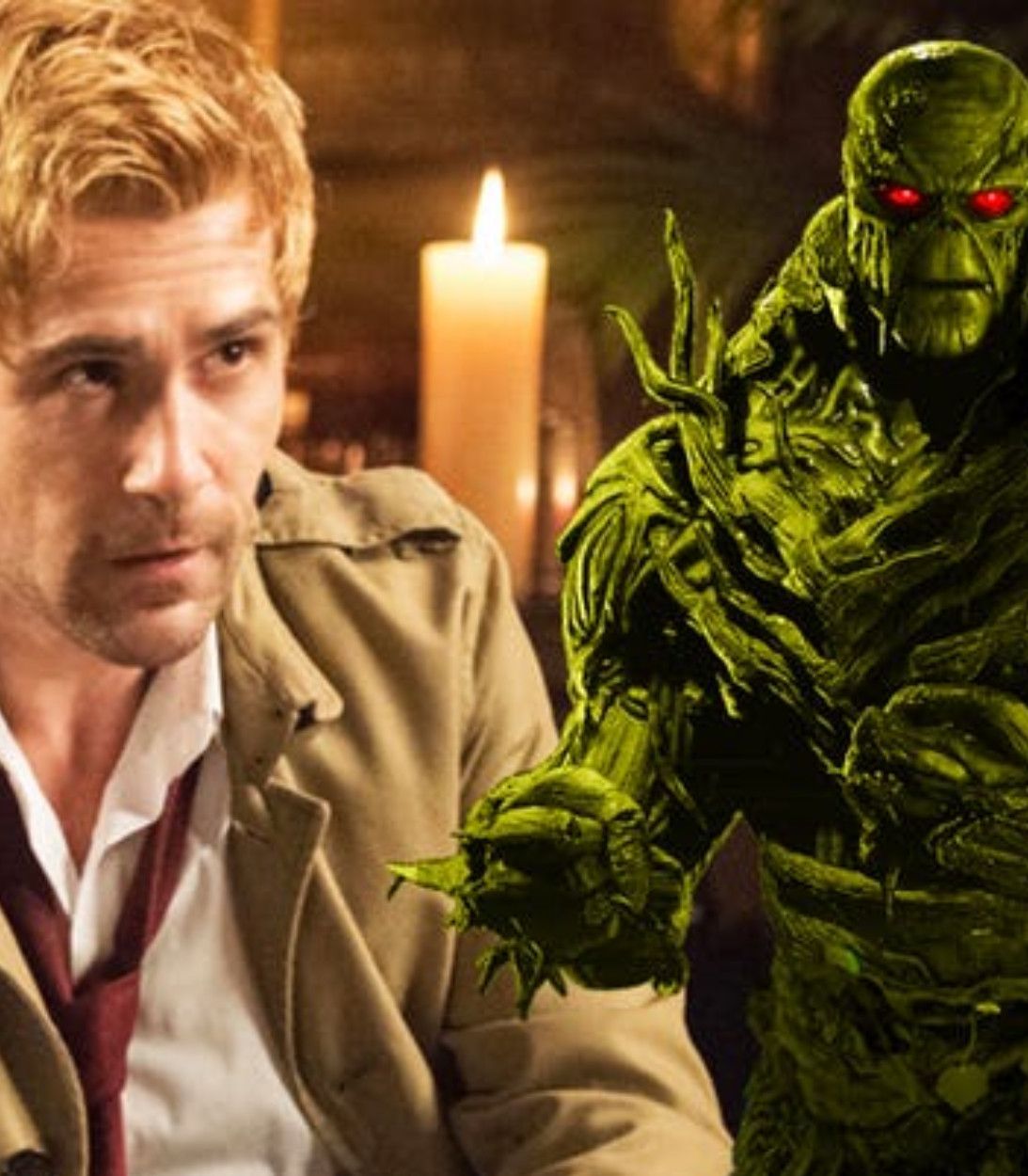 Swamp Thing and Constantine Vertical