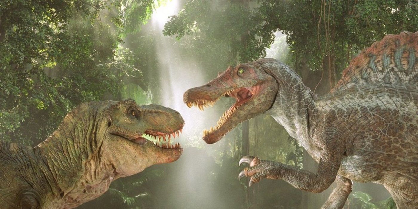 T Rex Spinosaurus